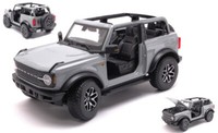 Maisto 1/18 Ford Bronco 2021 Grau Modellbau Statisches Modell Diecast