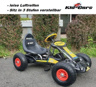 GoKart mit Pedal Tretauto für Kinder Kinderauto mit Luftreifen Kinderspielzeug
