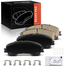 Front Ceramic Brake Pad for INFINITI Q50 2014-2023 Q60 QX50 QX55 Nissan Rogue