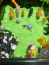 Sensory Bins/Sensory Toys/X-Large Size With Nontoxic Antibacterial Moldable Sand