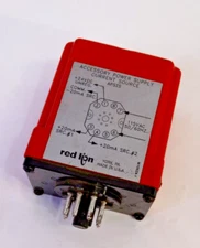 RED LION APSIS000 POWER SUPPLY RELAY 115 VAC, For Parts/ Repair