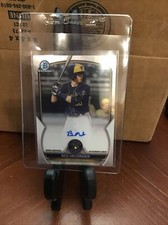 2023 bowman chrome auto ben metzinger Brewers. 1st Bowman.