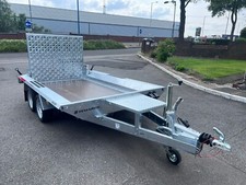 NEW HEAVY DUTY Plant Digger Dumper Trailer 3m x 1.5m 10ft x 5ft  2700KG 3166+vat