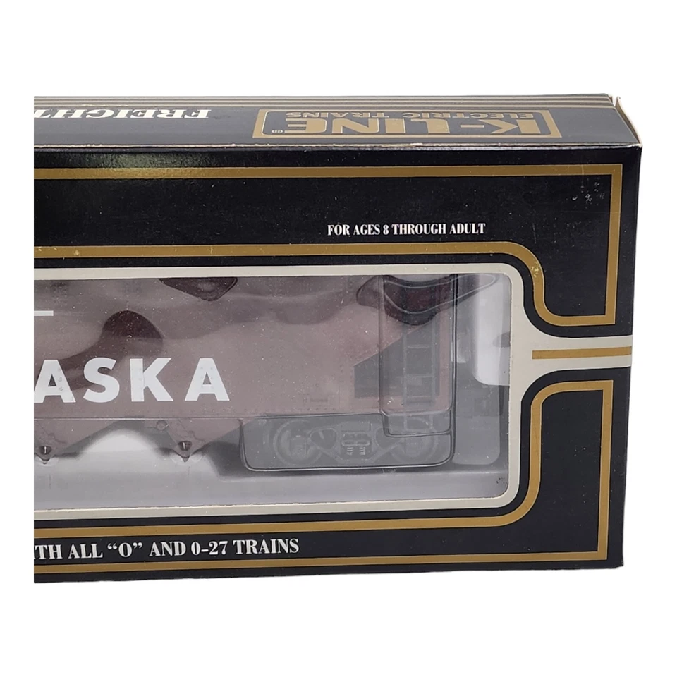 Sealed K-line Alaska Railroad Scale Die Cast Hopper Coal Load Train Freight Car - Image 3 of 4