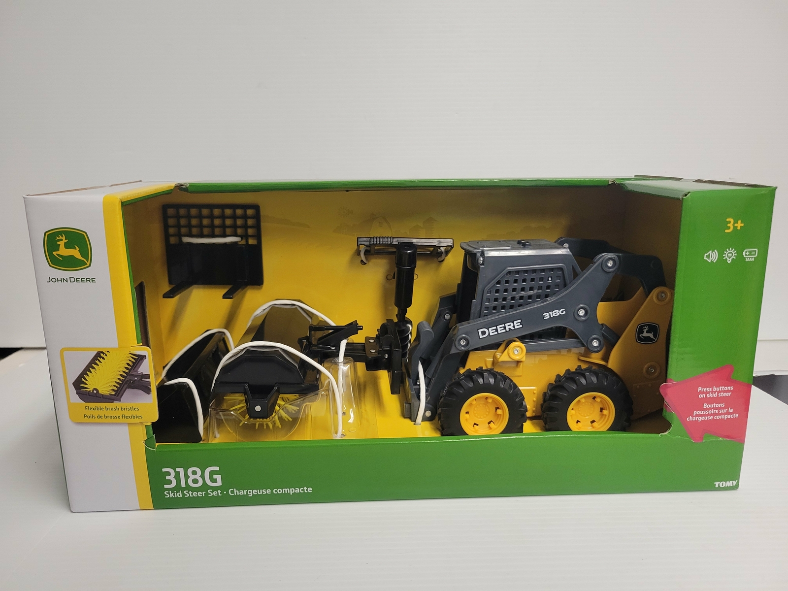 LP77343 John Deere ERTL 1/16 Big Farm 318G Skid Steer Set | eBay