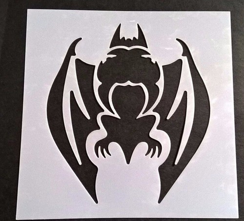 Halloween Stencil Witch Ghost Haunted House Pumpkins Skeletons Bones Bats Craft - Picture 2 of 231