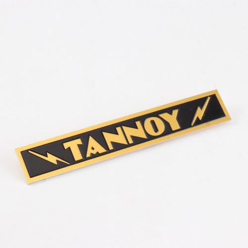 Tannoy Speaker Badge Custom Made Logo Badge 76mm(2.99")X12.5mm(0.49") GOLD - Picture 6 of 11