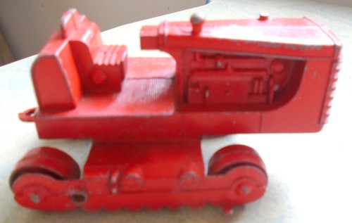 VINTAGE DIECAST HUBLEY 769 BULLDOZER FOR PARTS OR RESTORE - Picture 3 of 6