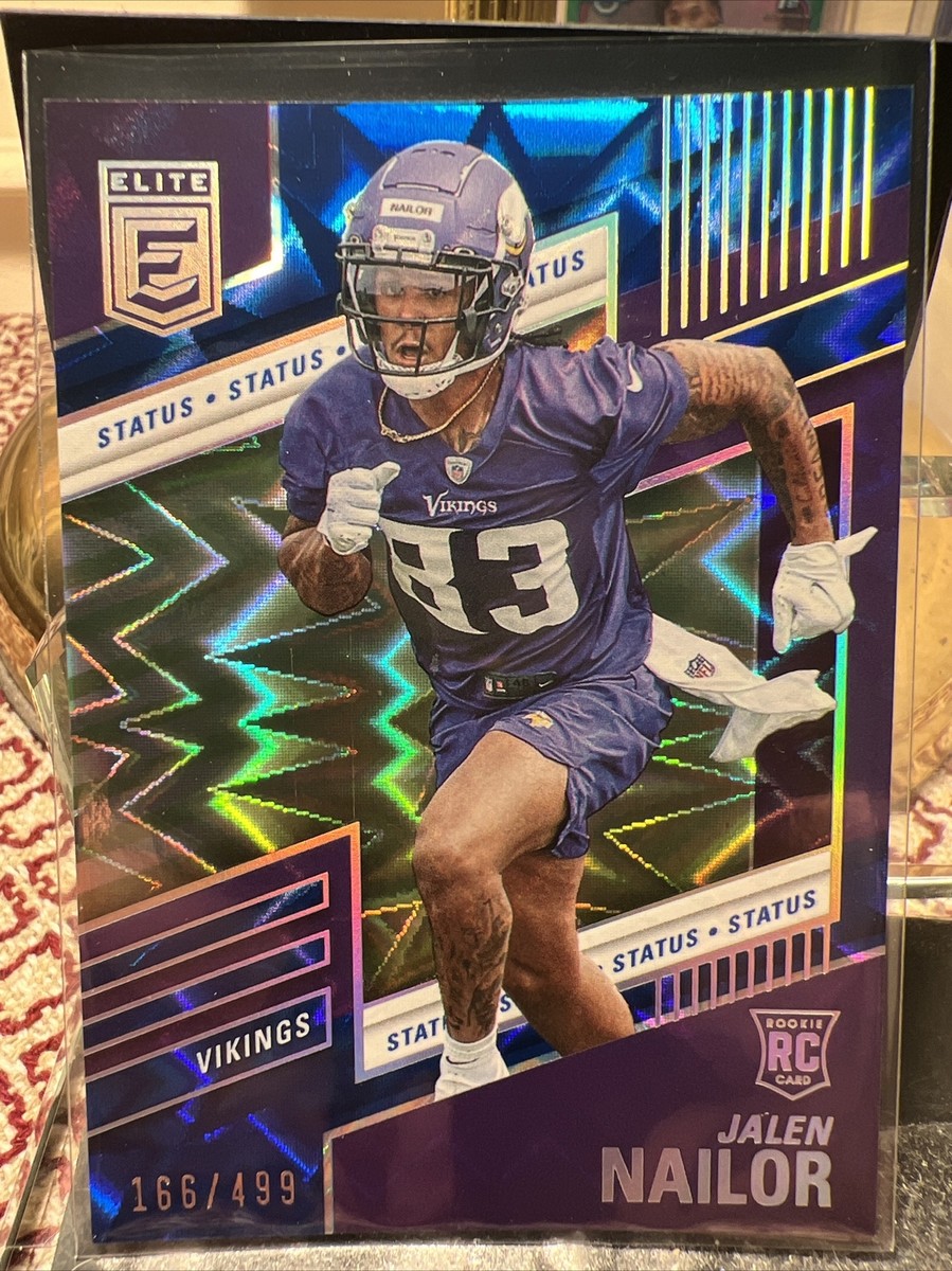 173 Jalen Nailor 2022 Elite Status Shimmer Rookie /499 Parallel