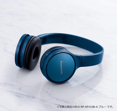 Panasonic Sealed Type Headphone Wireless Bluetooth Blue RP-HF410B
