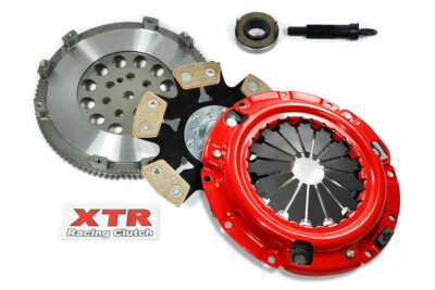 XTR STAGE 4 CLUTCH KIT+FLYWHEEL for ECLIPSE GST TALON LASER RS 4G63 TURBO 7-BOLT