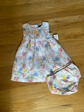 Chaps Size 18 months New With Tag Girl's dress with diaper cover