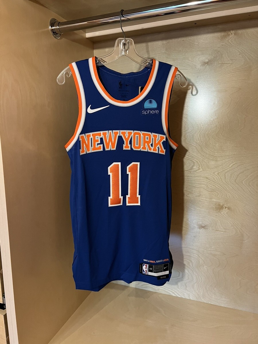 Nike Jalen Brunson New York Knicks Icon Edition Authentic Jersey