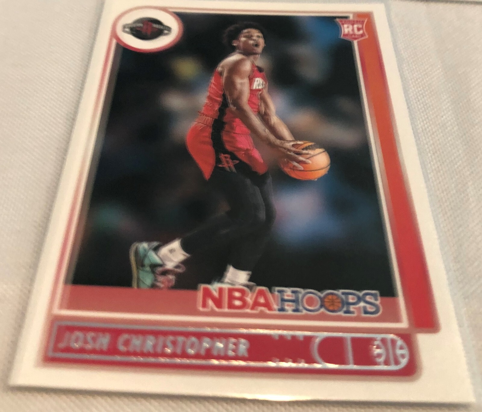 2021-22 Panini Hoops Basketball Josh Christopher Houston Rockets Rookie #214