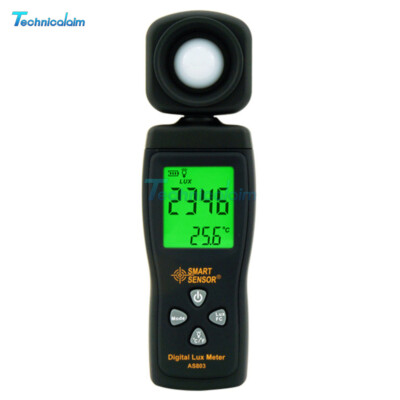 AS803 Lux/Fc Light Meter Digital Luxmeter Luminometer Brightness Measuring tool