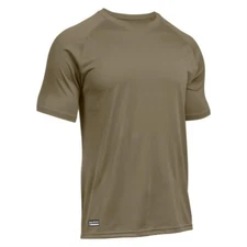 Under Armour Tactical UA Tech Short Sleeve Tee Shirt - federal tan (OCP) SM - XL