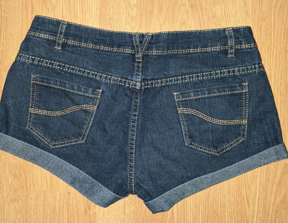 Ladies denim shop shorts size 8