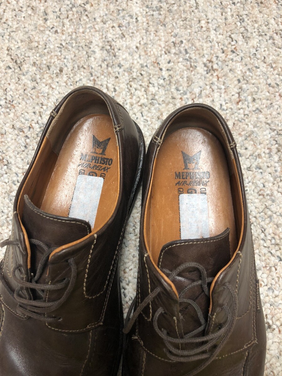 Mephisto Brown leather shoes Oxford Lace-up US 11 Comfort  display picture 2