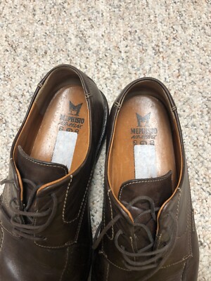 Mephisto Brown leather shoes Oxford Lace-up US 11 Comfort  display picture 1