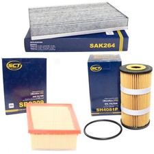 Inspektionspaket Filterset SCT für Renault Megane III Megane CC 1.6 dCI 130 PS 