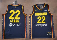 Caitlin Clark Indiana Fever Stitched Navy Victory Jersey