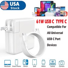 61W USB C Type C Power Adapter Charger For Apple Macbook Pro 2016 2017 13 16inch