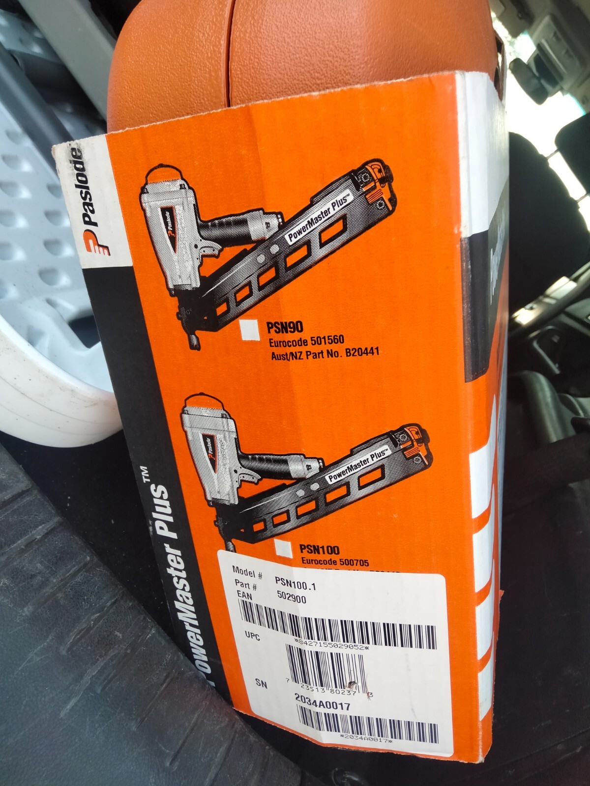 Cloueuse Paslode Powermaster Plus 30° pneumatique avec chargeur incliné haute capacité