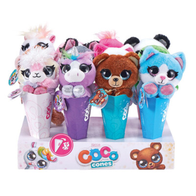 240928 Coco Cones Plüsch Serie 1 sortiert in Tüte Zuru Plüsch in Schultüte, 1 St