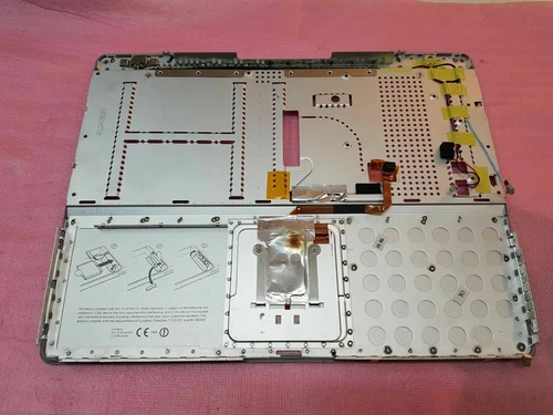 Genuine Used Apple PowerBook G4 12.1" A1010 Palmrest & Touchpad 400N46707000