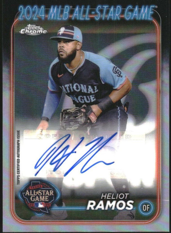 2024 Topps Chrome Update Series - Heliot Ramos #ASGCA-HR - 1 of 1