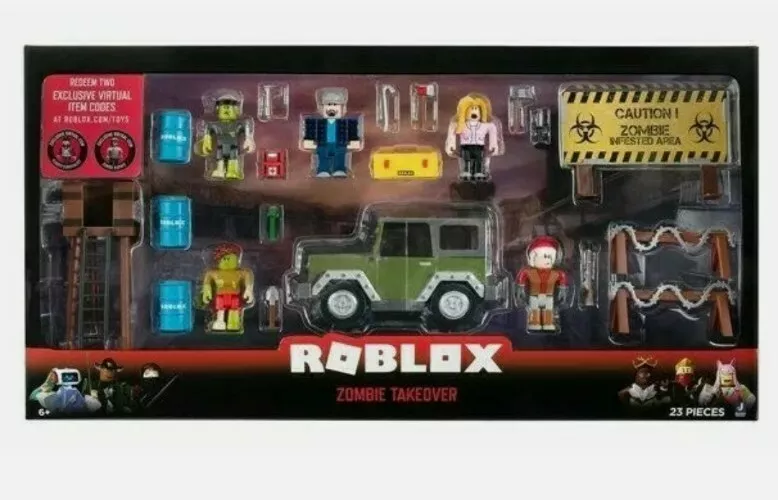  Roblox Action Collection - Zombie Attack Playset