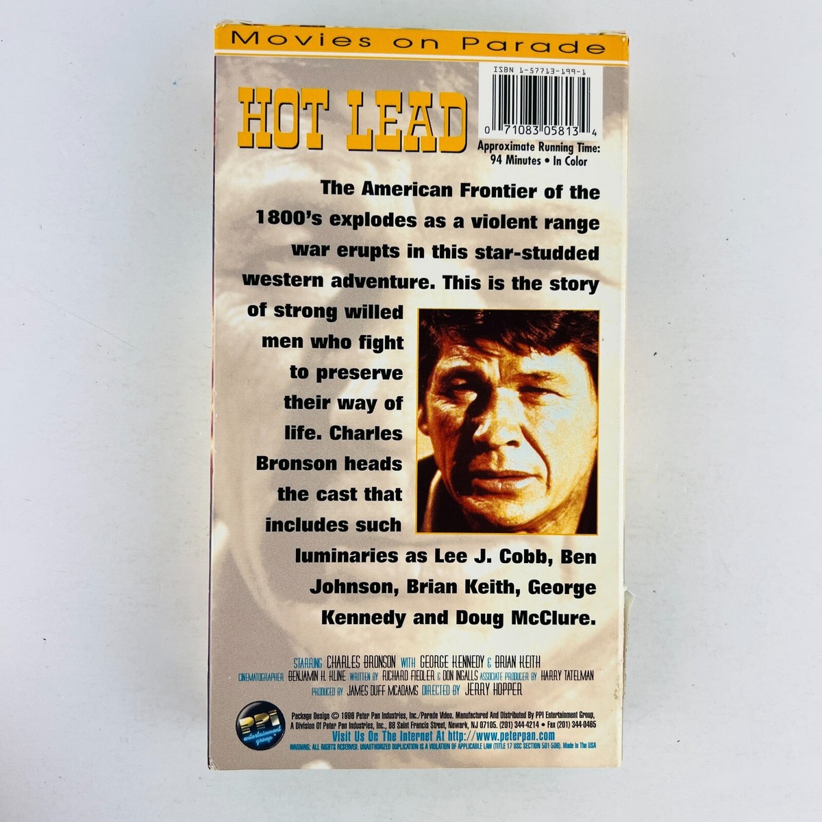 Charles Bronson - Hot Lead VHS Video Tape Movie | eBay