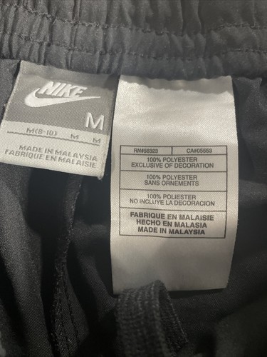 Nike Shorts Womens M Black Running Athletic Gym Stretch Waistband - Picture 3 of 6