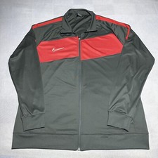 Nike Dri-FIT Academy Pro Dark Gray Training Soccer Track Jacket Men  s Size 2XL
