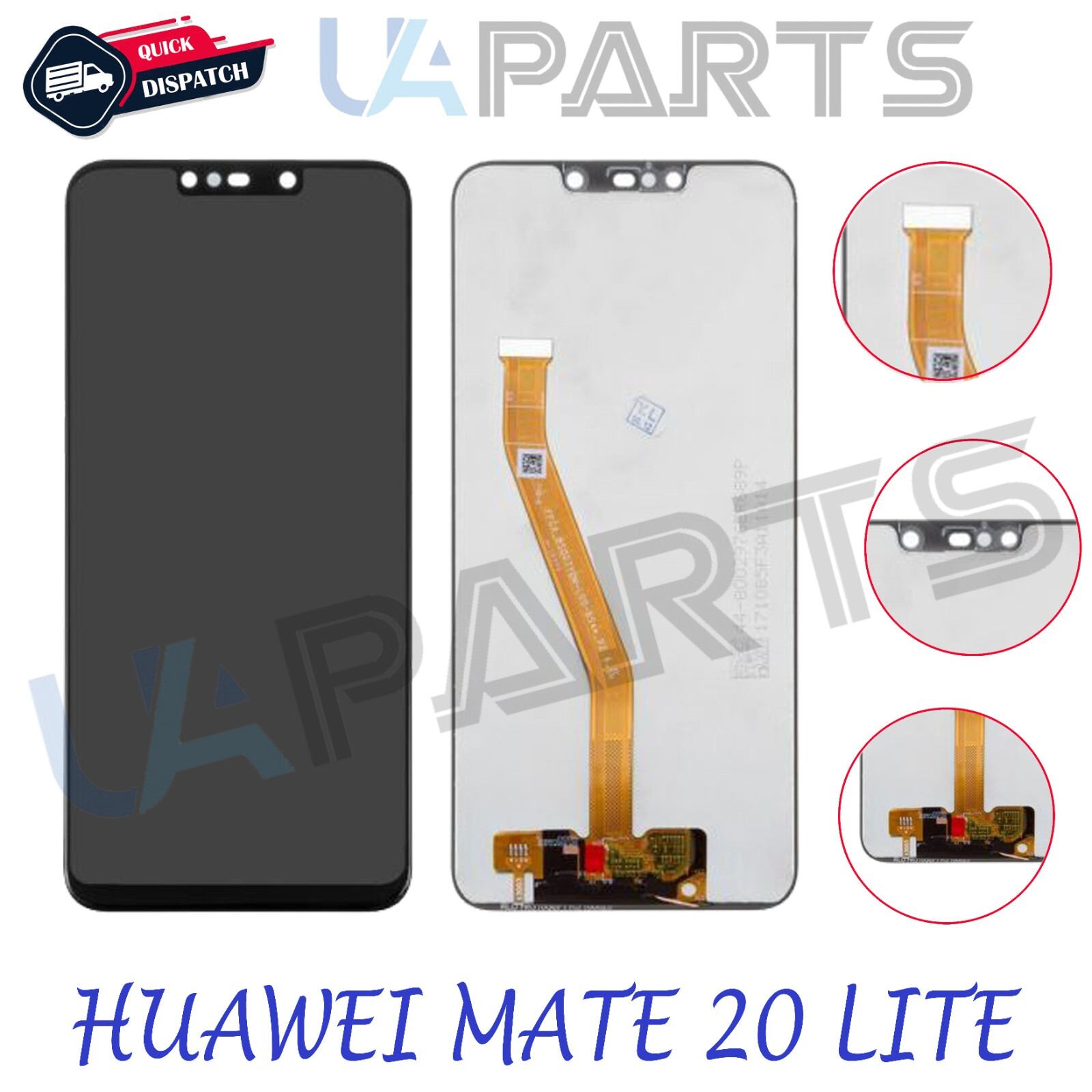 For Huawei Mate 20 Lite LCD Touch Screen Digitizer Display Assembly Black-image