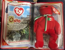  Osito The Bear  1999 BEANIE BABIES TEENIE RARE RETIRED WITH ERRORS