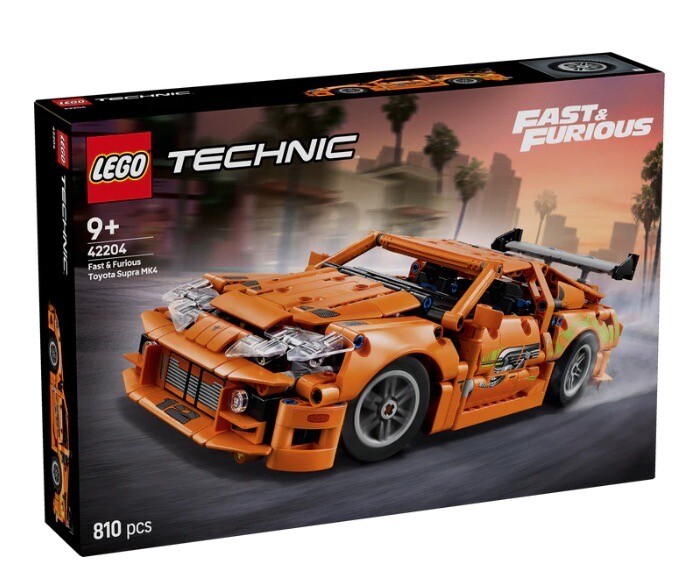 LEGO 42204 Fast and Furious Toyota Supra MK4 - Technic - New - AU