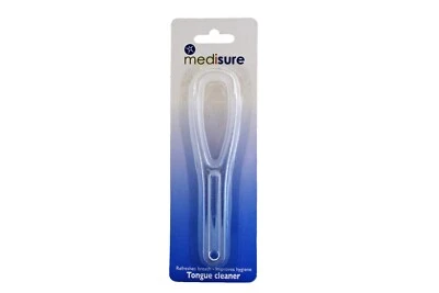 SURE HEALTH & BEAUTY Medisure Plastic Tongue Scraper – Reusable – Oral Health Improvement