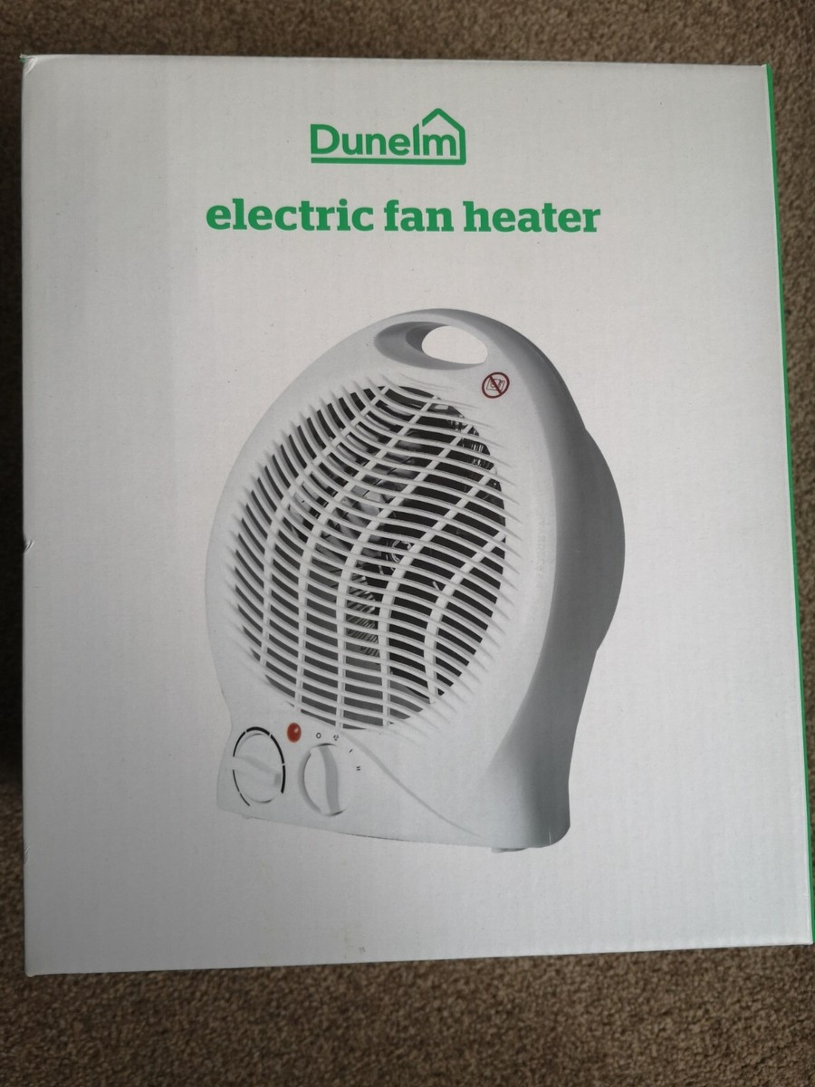 Electric fan heater Dunelm Potable Upright Free Standing | eBay