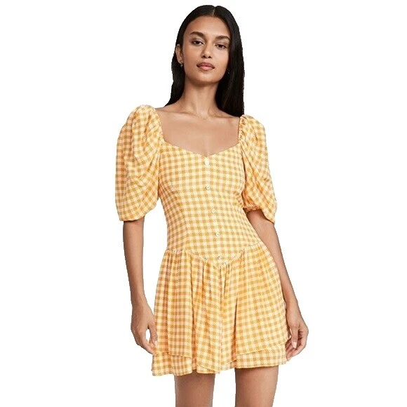 Vestidos de seda de cuadros para Mujeres