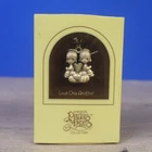 NOS Precious Moments JY 152 Silverplate Charm Angels on Cloud Love One Another
