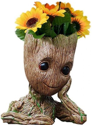 Baby Groot Flower Pot Planter Succulent Pot Marvel Gift Home Decor