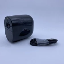 Arlo Essential VMC2030 Spotlight Indoor/Outdoor Wire-Free 1080p Camera Black