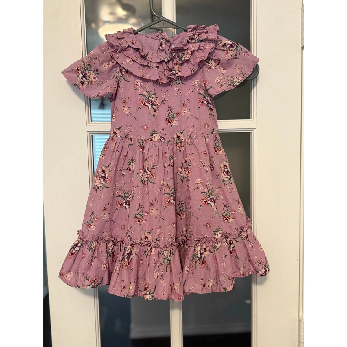 Robe Janie And Jack Taille 4 Fille - Organza Rose - Neuf Avec étiquettes - Pour Occasion Spéciale