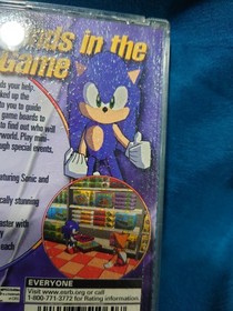 Sonic Shuffle (Sega Dreamcast, 2000) Water Damage Please Read Desc