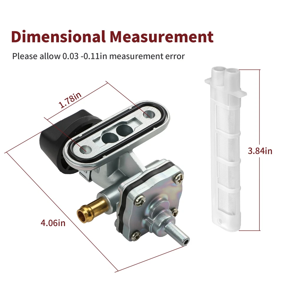 44300-08F11 para Suzuki montaje de gallo de combustible P/N 44300-08F10 Katana 600 750 1998-06 Foto 2 de 4