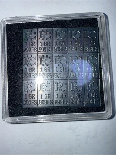 1 Gram .999 Fine Silver Divisible Bar