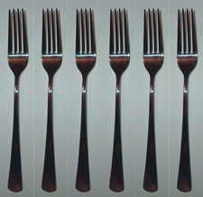 6x Menügabel WMF Denver Besteck Cromargan