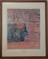 Authentic work Print Shoichi Hasegawa Copperplate print L'le au soleil
