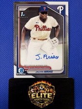 2024 Bowman Chrome #CPA-JA Jalvin Arias Prospect Autographs